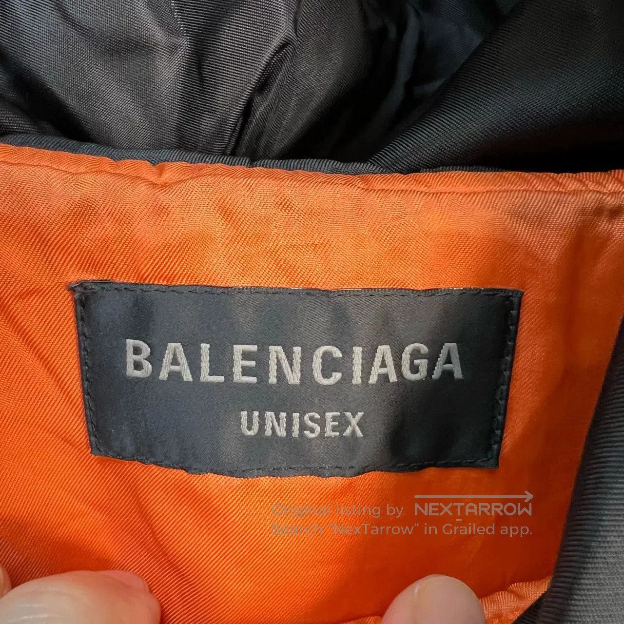 Balenciaga Balenciaga Black and Orange Pullover Jacket. Size US L / EU 52-54 / 3 - 3 Thumbnail
