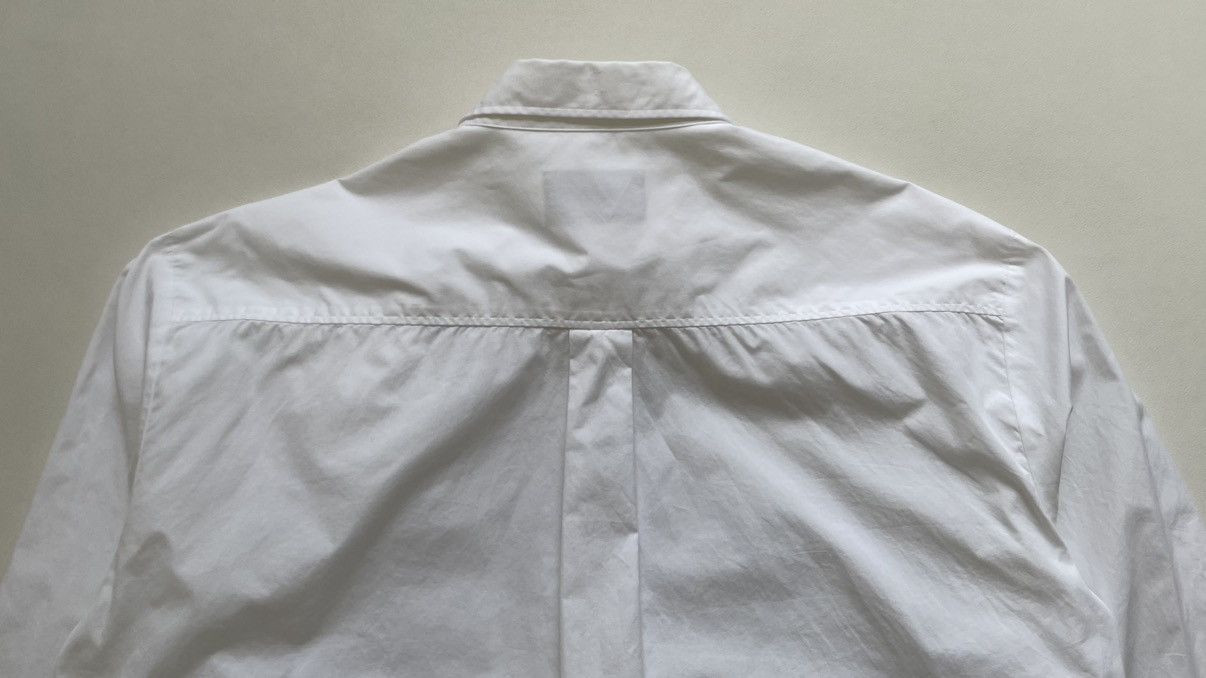 Simone Rocha White Cotton ‘3D Rosette Rose’ Shirt Size US L / EU 52-54 / 3 - 16 Thumbnail