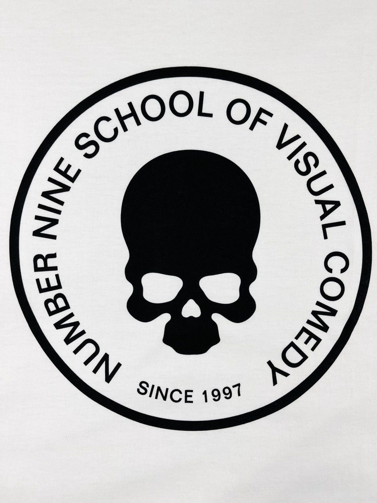 Number (N)ine School of Visual Comedy Skull Tee size 2 Size US M / EU 48-50 / 2 - 3 Thumbnail