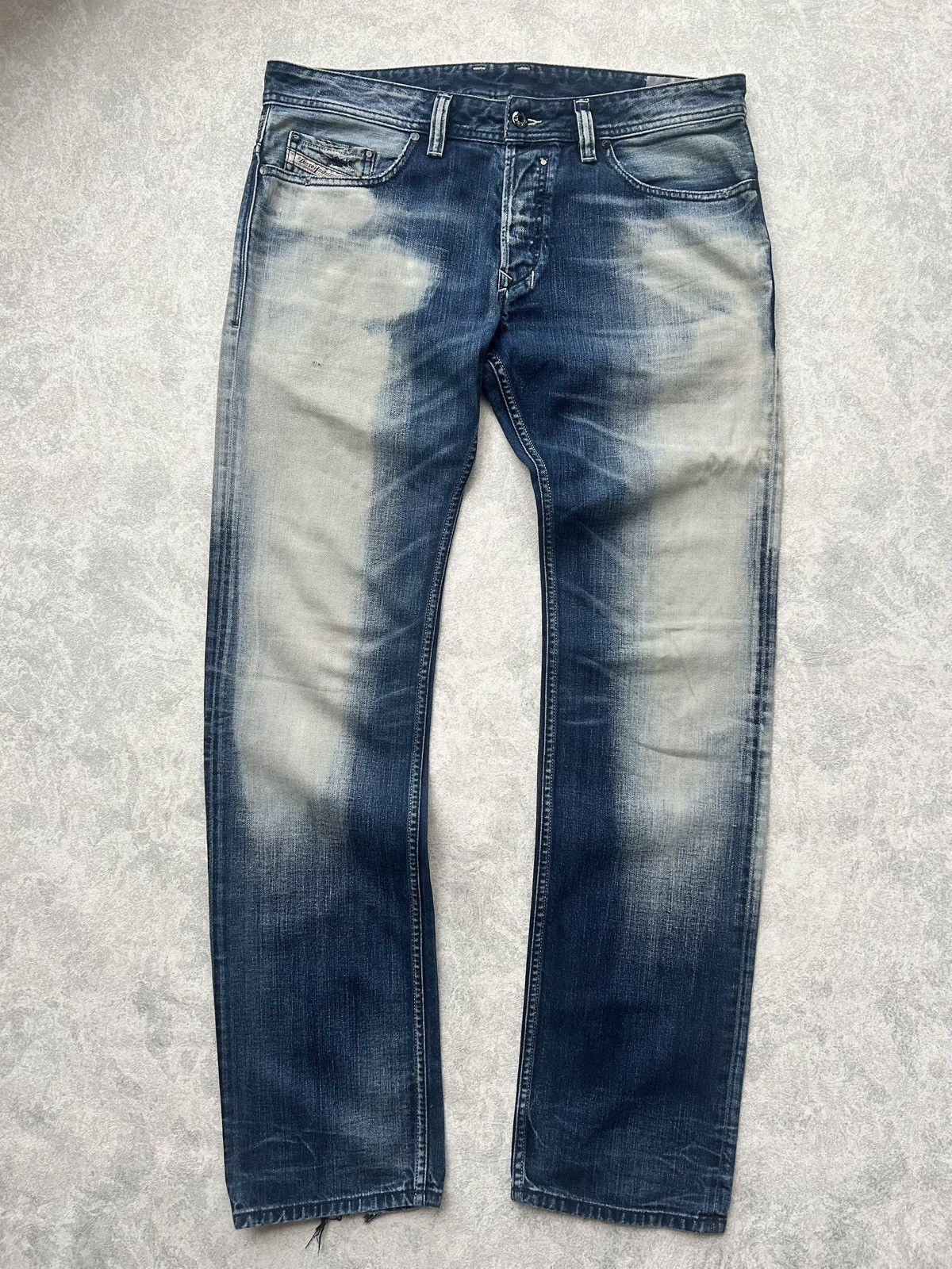 Diesel Diesel Safado Blue Eyecons 2015/1 Denim Jeans Y2K Size US 34 / EU 50 - 10 Thumbnail