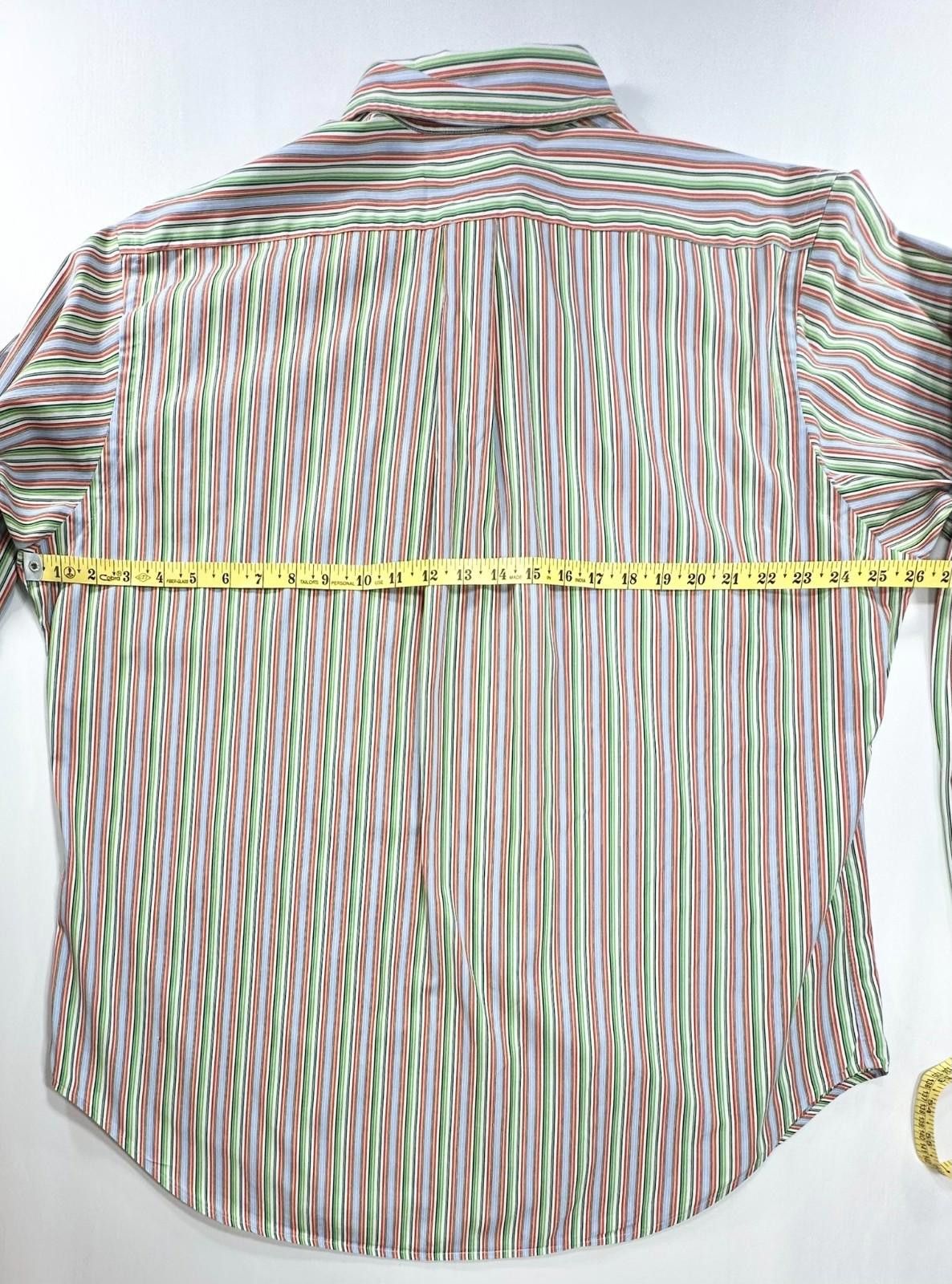 Lauren Ralph Lauren Ralph Lauren Classic Oxford Button Up Multicolored Mens XL Size US XL / EU 56 / 4 - 4 Thumbnail