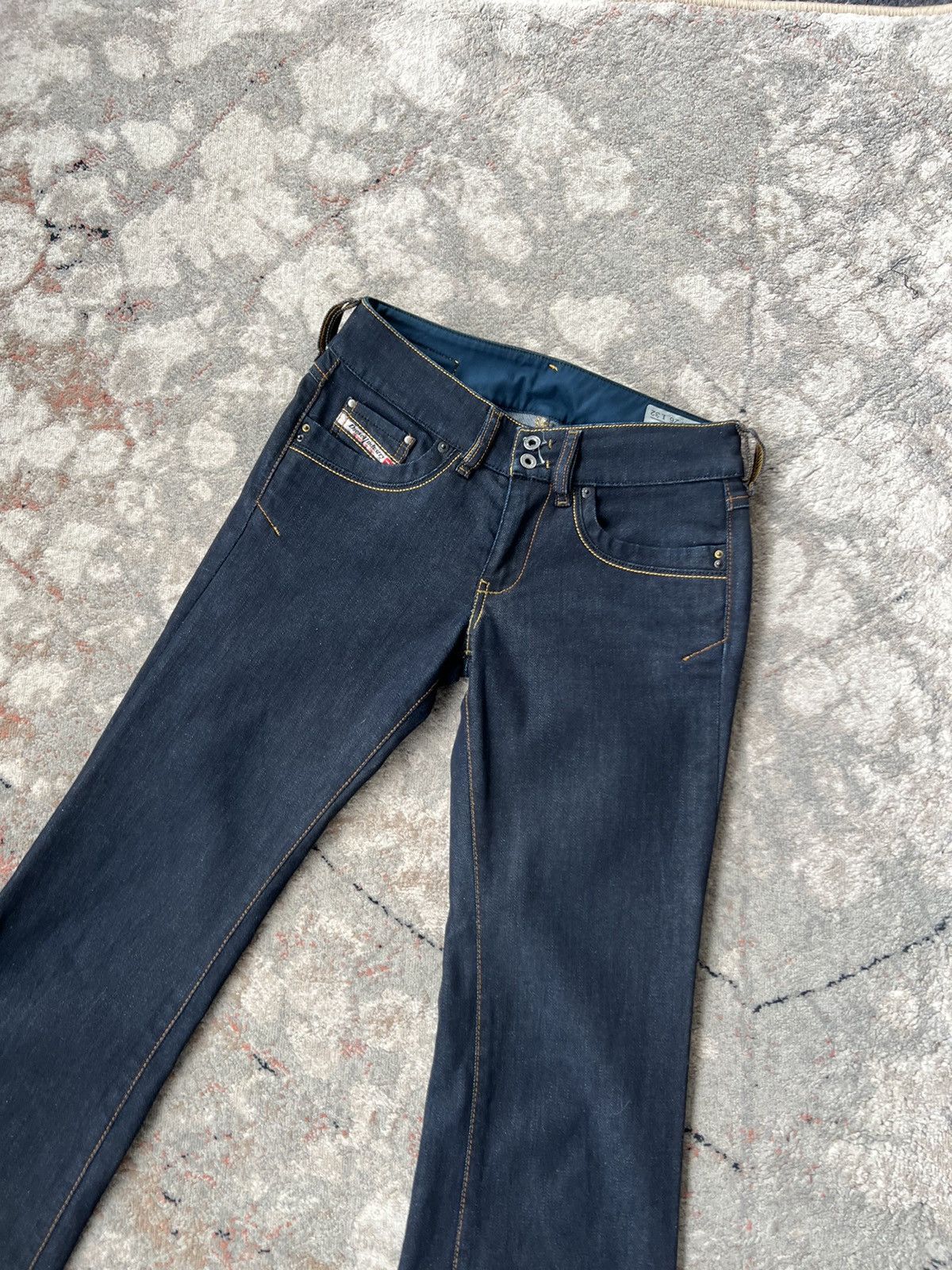 Diesel Y2K Diesel Denim Pants Size 26" / US 2 / IT 38 - 2 Thumbnail