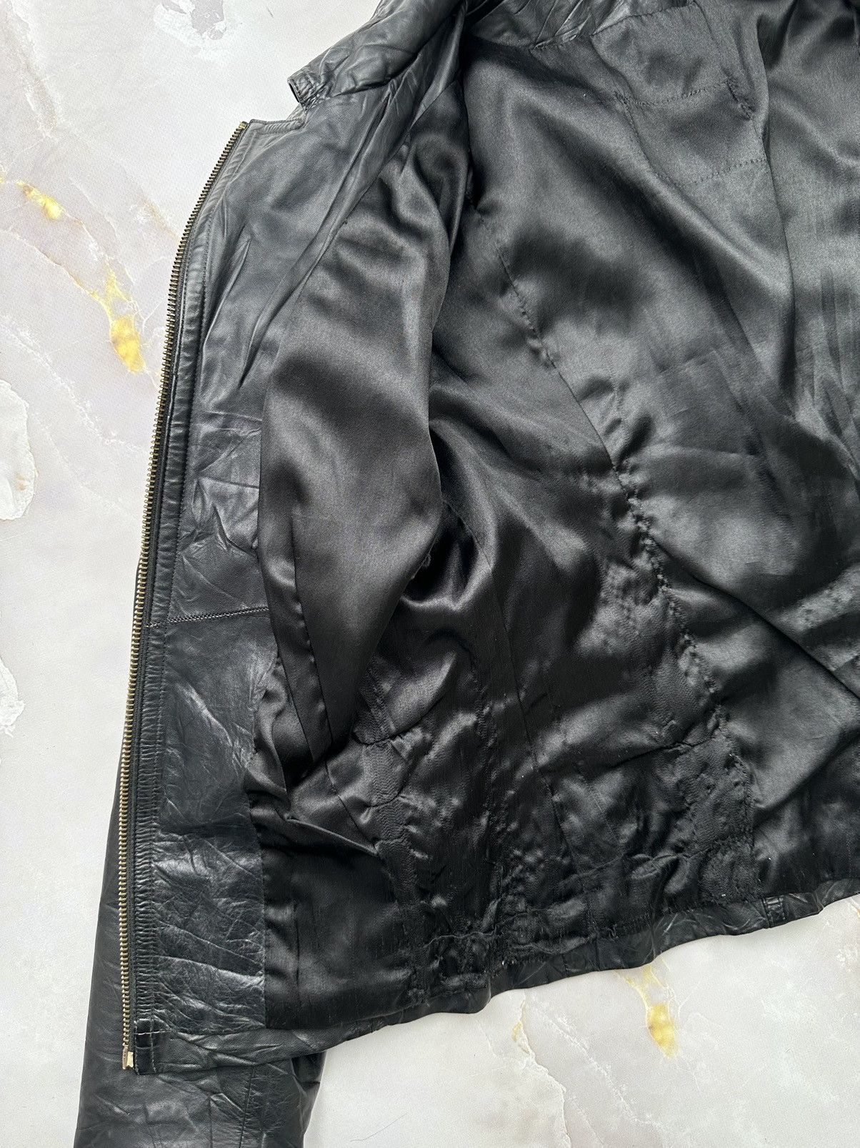 Japanese Brand Vintage Leather Jacket Size S / US 4 / IT 40 - 13 Thumbnail