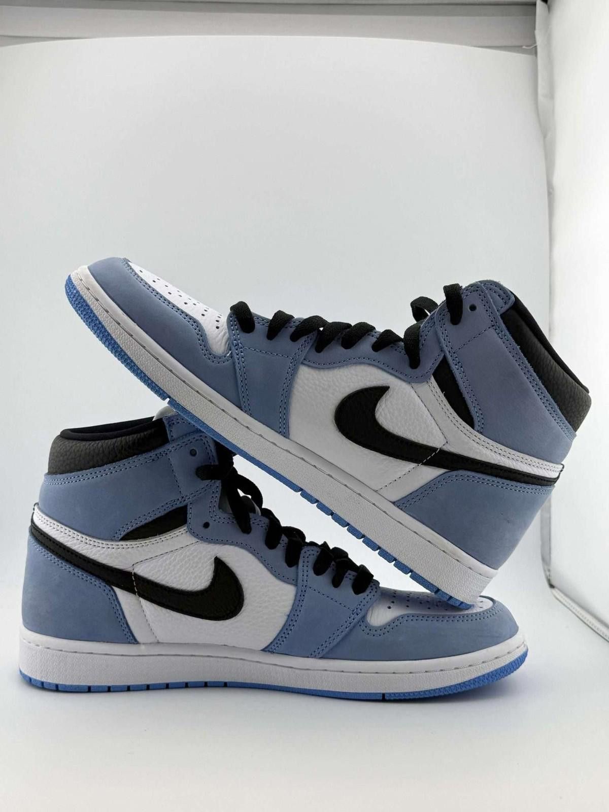 Nike Air Jordan 1 University Blue US 10 Used with Box 555088-134 Size US 9 / EU 42 - 5 Thumbnail
