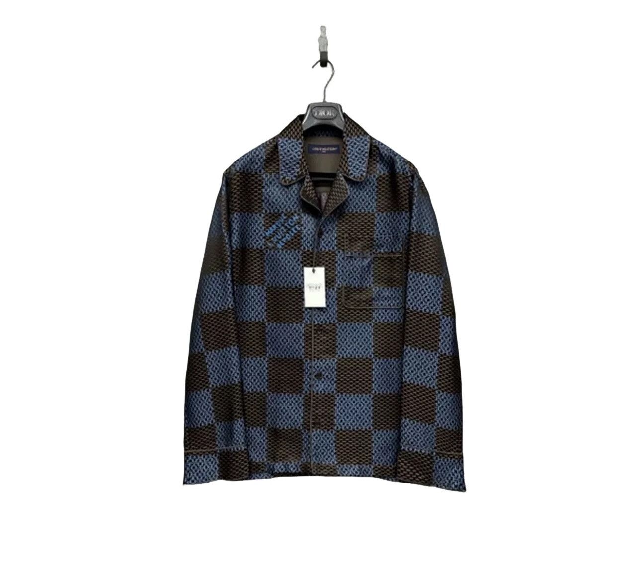 Louis Vuitton Louis Vuitton Damier Marque Shirt Jacket Size S Size US S / EU 44-46 / 1 - 1 Thumbnail