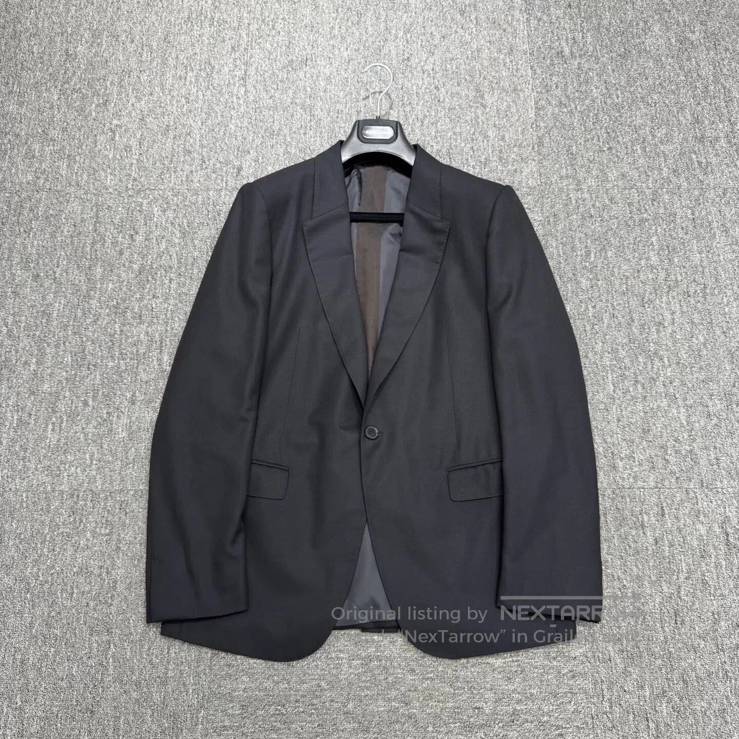Ermenegildo Zegna Ermenegildo Zegna Wool Suit Jacket Achillfarm. Size US L / EU 52-54 / 3 - 1 Thumbnail