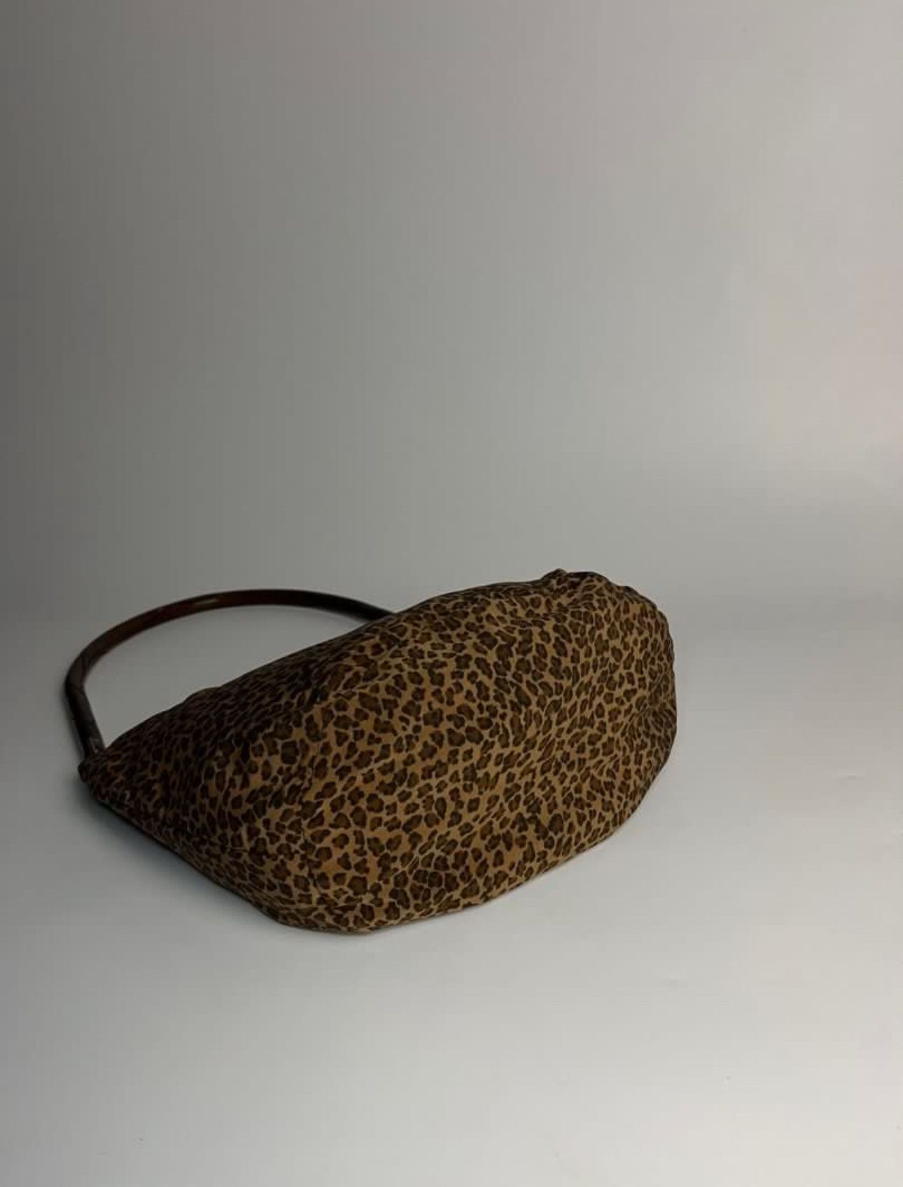 Bottega Veneta Vintage Bottega Veneta Leopard Hobo Bag with Wooden Handle Size ONE SIZE - 9 Thumbnail