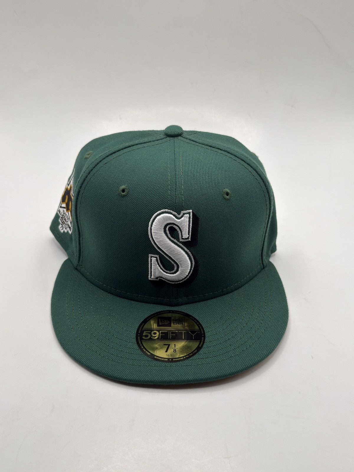 New Era Seattle Mariners Green Bourbon 50th Anniversary 7 1/8 Size ONE SIZE - 1 Thumbnail