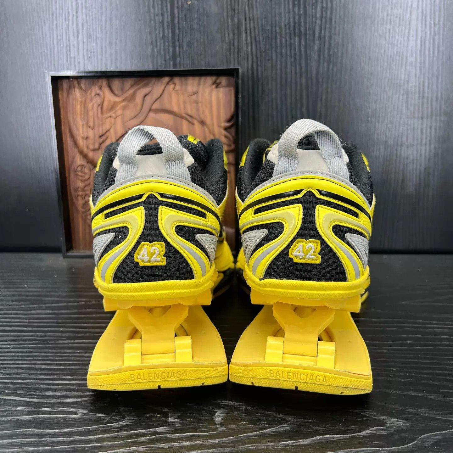 Balenciaga Balenciaga x-pander Black & Yellow EU42 Size US 9 / EU 42 - 8 Thumbnail