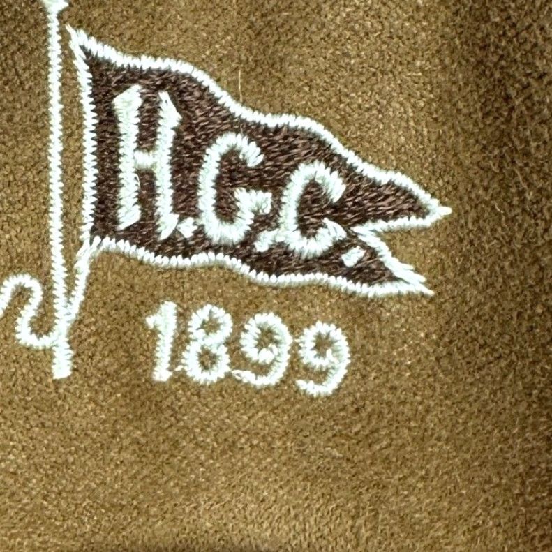 Vintage Zero Restriction Jacket Mens 3XL Brown Golf Snap Button Pullover Logo Microsuede Windshirt Jacket Size US XXL / EU 58 / 5 - 6 Thumbnail