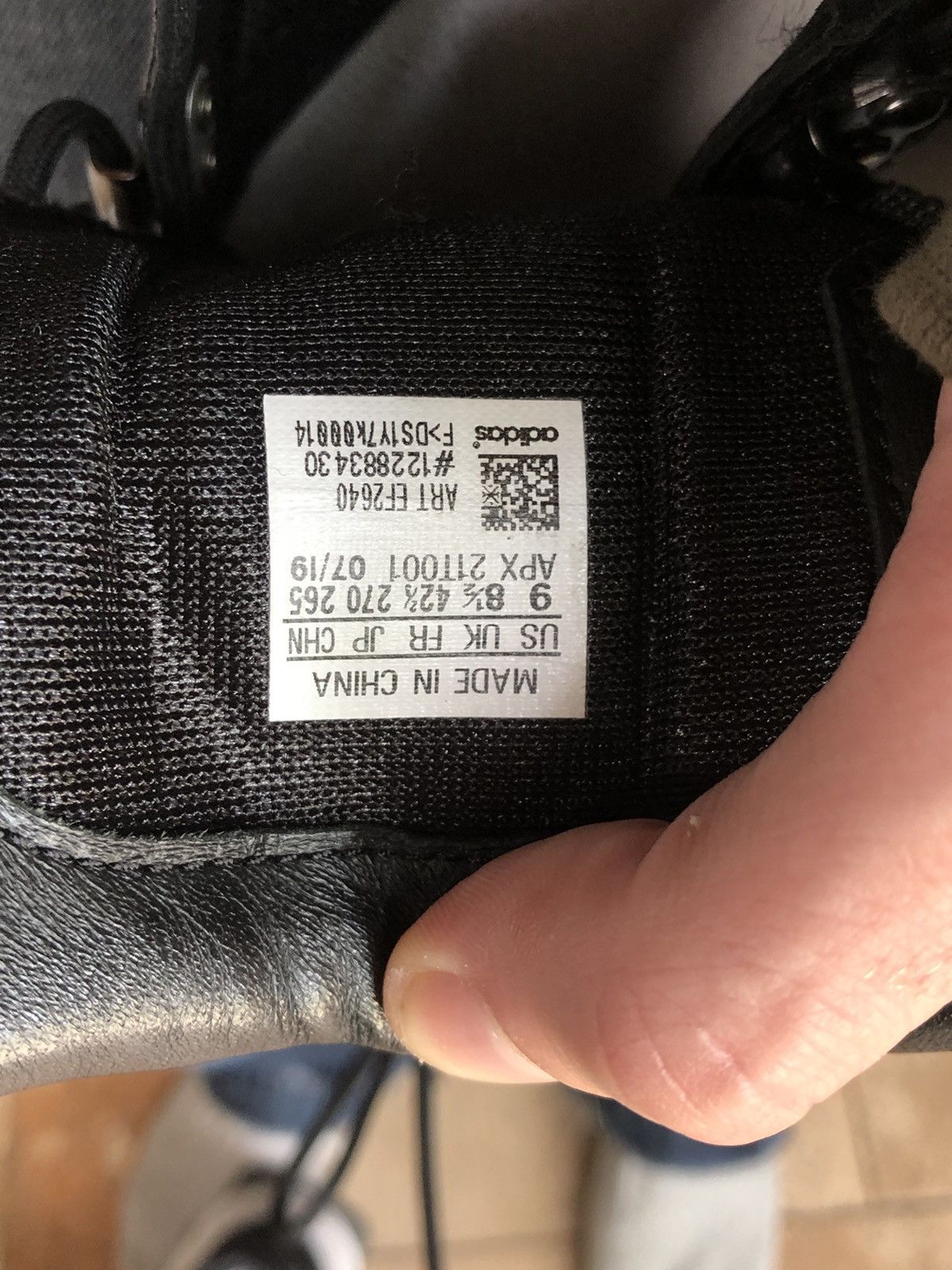 Yohji Yamamoto Adidas x Yohji Yamamoto kyoi Trail Black Size US 9 / EU 42 - 4 Thumbnail