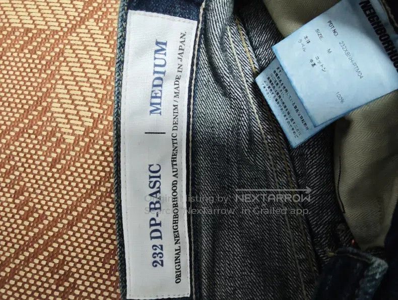 Neighborhood Neighborhood size M Retro Washed Denim Jeans Size US 27 - 3 Thumbnail