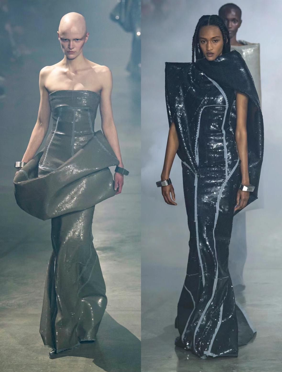 Rick Owens FW22 Strobe Bustier Top