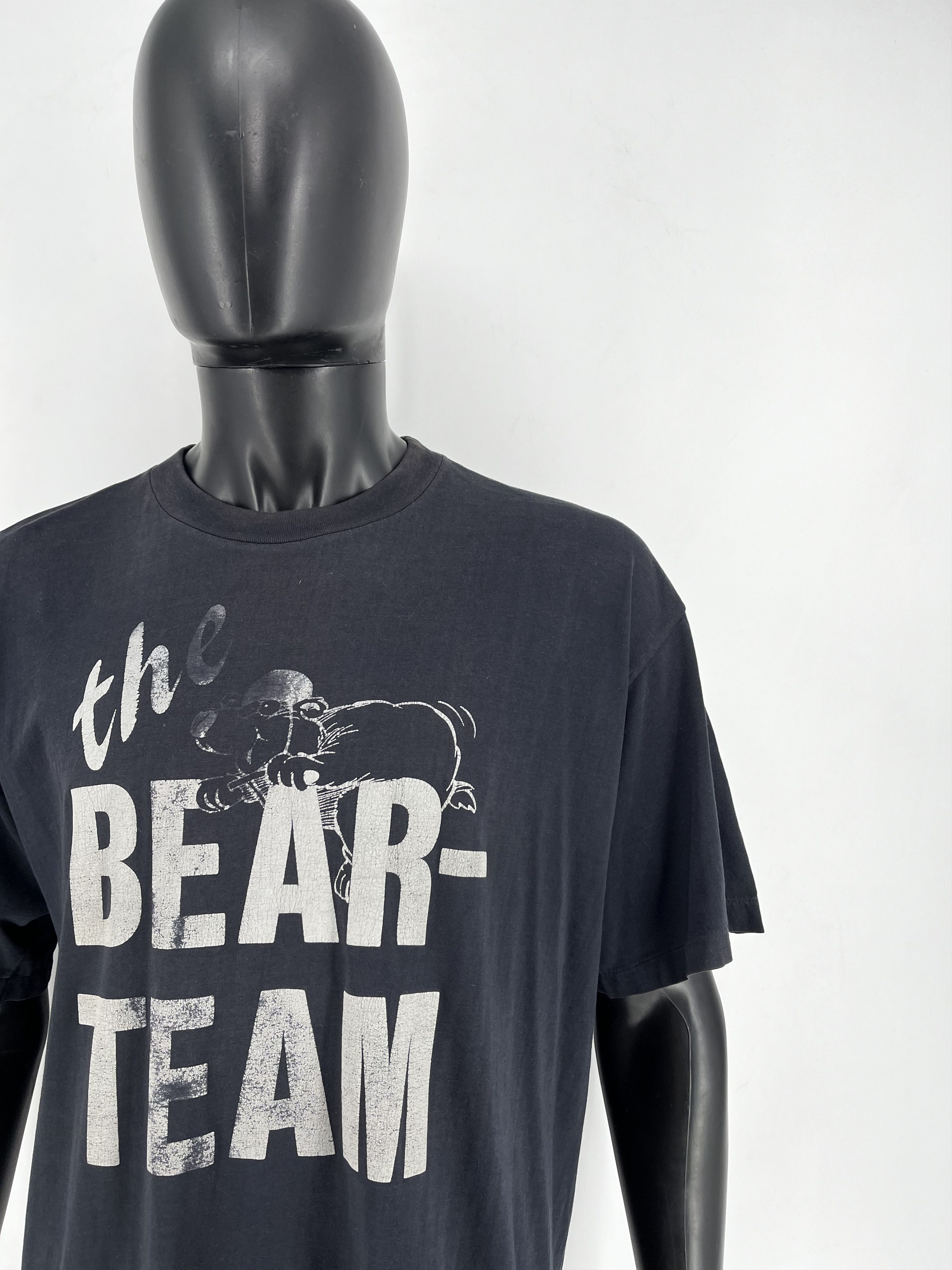 Other Vintage The Bear-Team Single Stitch Adult Made In KOREA Size US XL / EU 56 / 4 - 7 Thumbnail