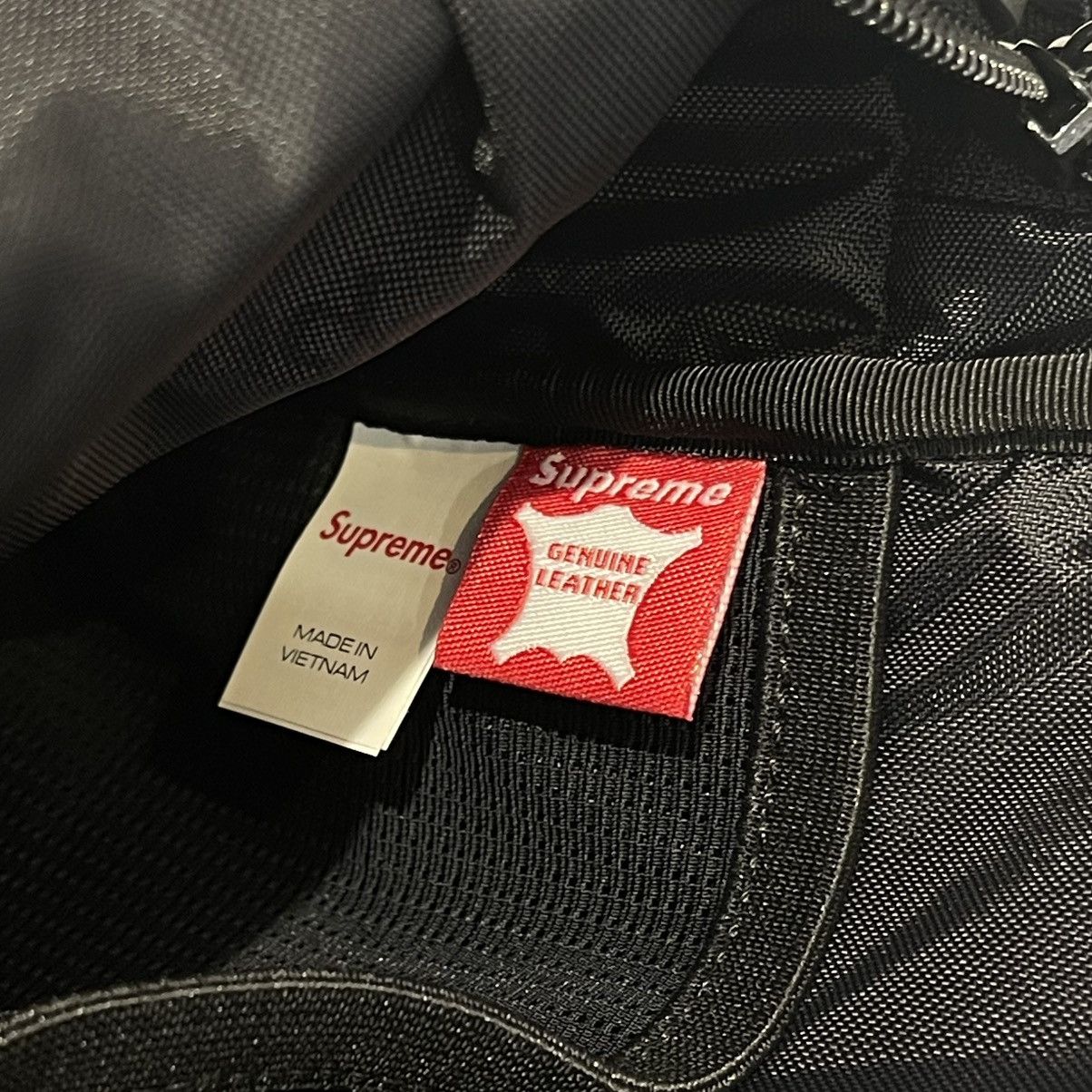 Supreme Supreme Leather Shoulder Bag Black Size ONE SIZE - 6 Thumbnail
