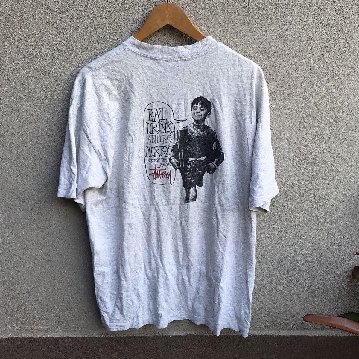 Stussy Vintage rare 90s STUSSY usa remixed classic photo tee Size US XL / EU 56 / 4 - 1 Thumbnail
