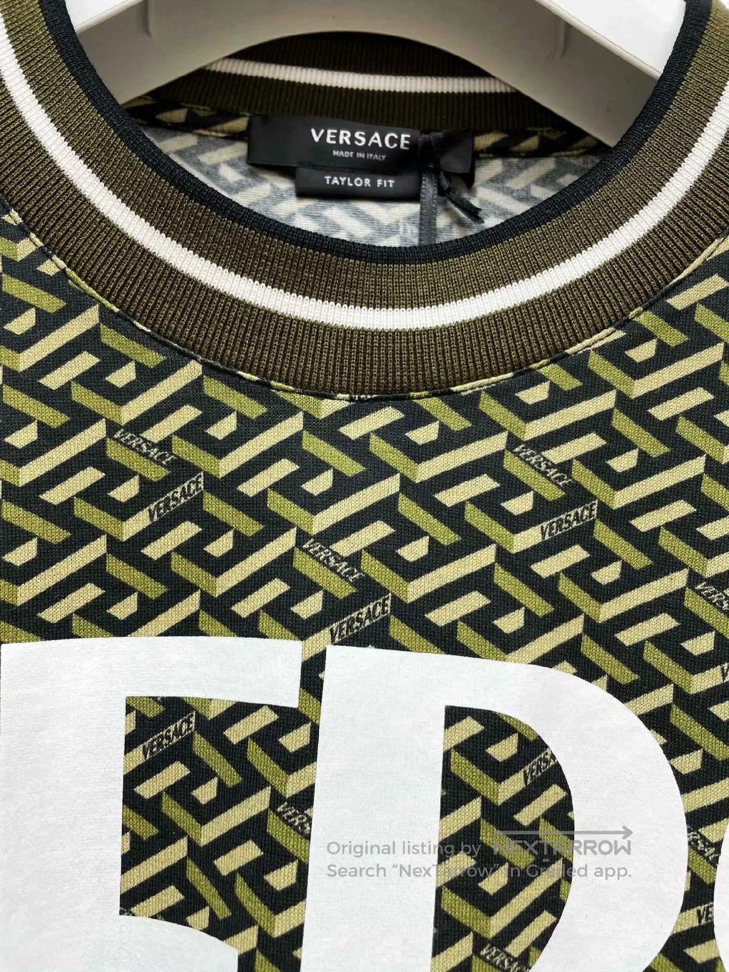 Versace VERSACE Cotton Short Sleeve T-Shirt. Size US XS / EU 42 / 0 - 5 Thumbnail