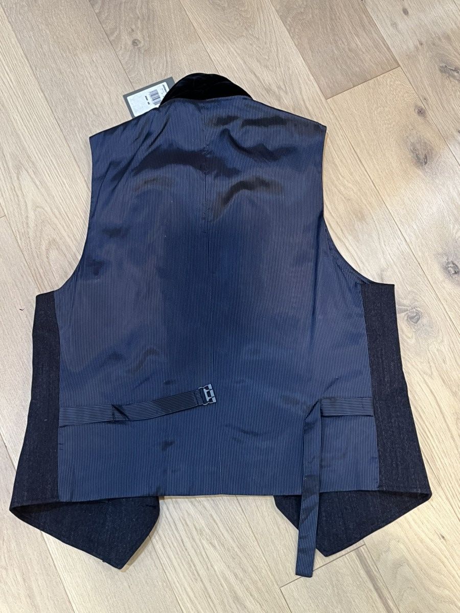 John Varvatos Denim peak lapel vest. 48 Size US M / EU 48-50 / 2 - 10 Thumbnail