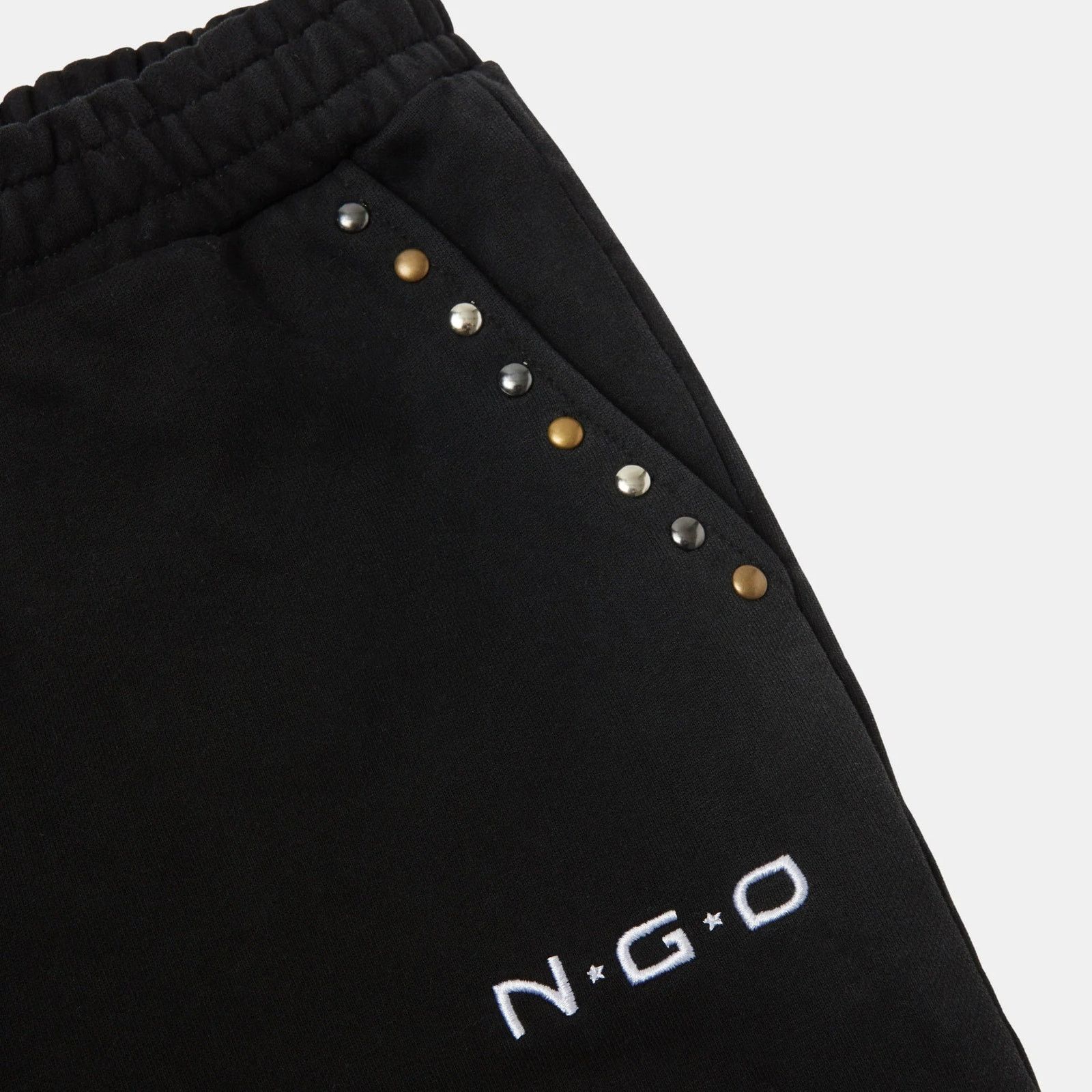 Other N*G*O Studded Black Sweatpants sz XL Size US 34 / EU 50 - 3 Thumbnail