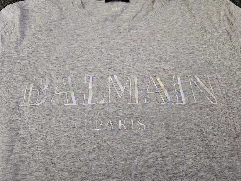 Balmain Balmain Men's Short Sleeve Logo T. Size US M / EU 48-50 / 2 - 2 Thumbnail