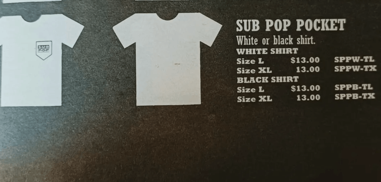 Vintage SUB POP RECORDS - Pocket shirt XL Size US XL / EU 56 / 4 - 4 Thumbnail