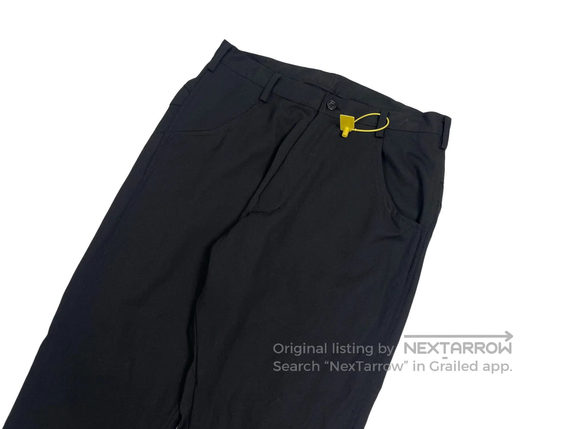 Other Sulvam Wool Trousers size M Zipper Wool Slacks Size US 28 / EU 44 - 3 Thumbnail