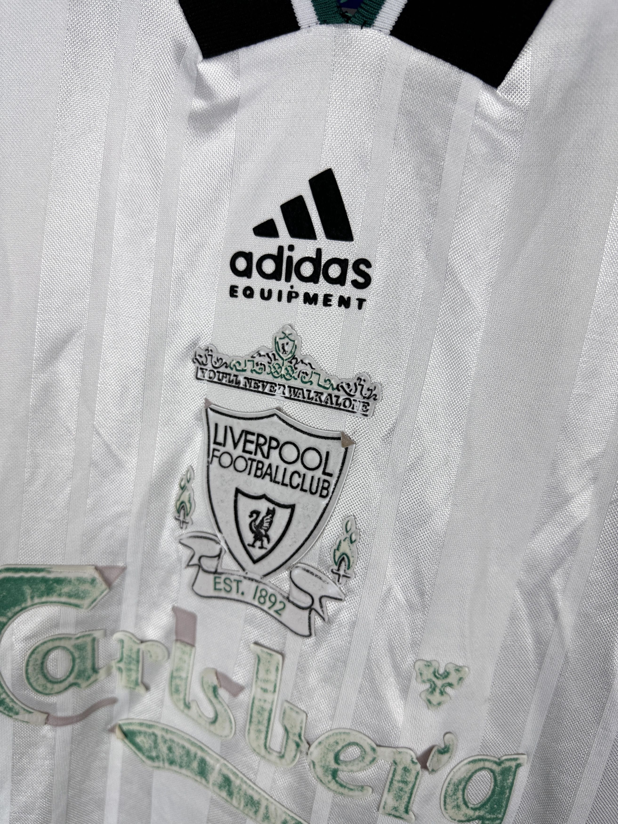 Adidas Vintage Adidas Equpment Liverpool 1993 football tee Size US M / EU 48-50 / 2 - 5 Thumbnail