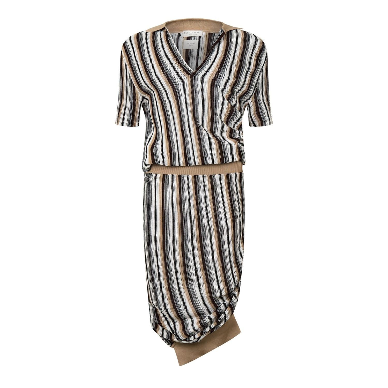 Bottega Veneta Bottega Veneta Bv Polo Dress in Multi Size XS / US 0-2 / IT 36-38 - 1 Thumbnail