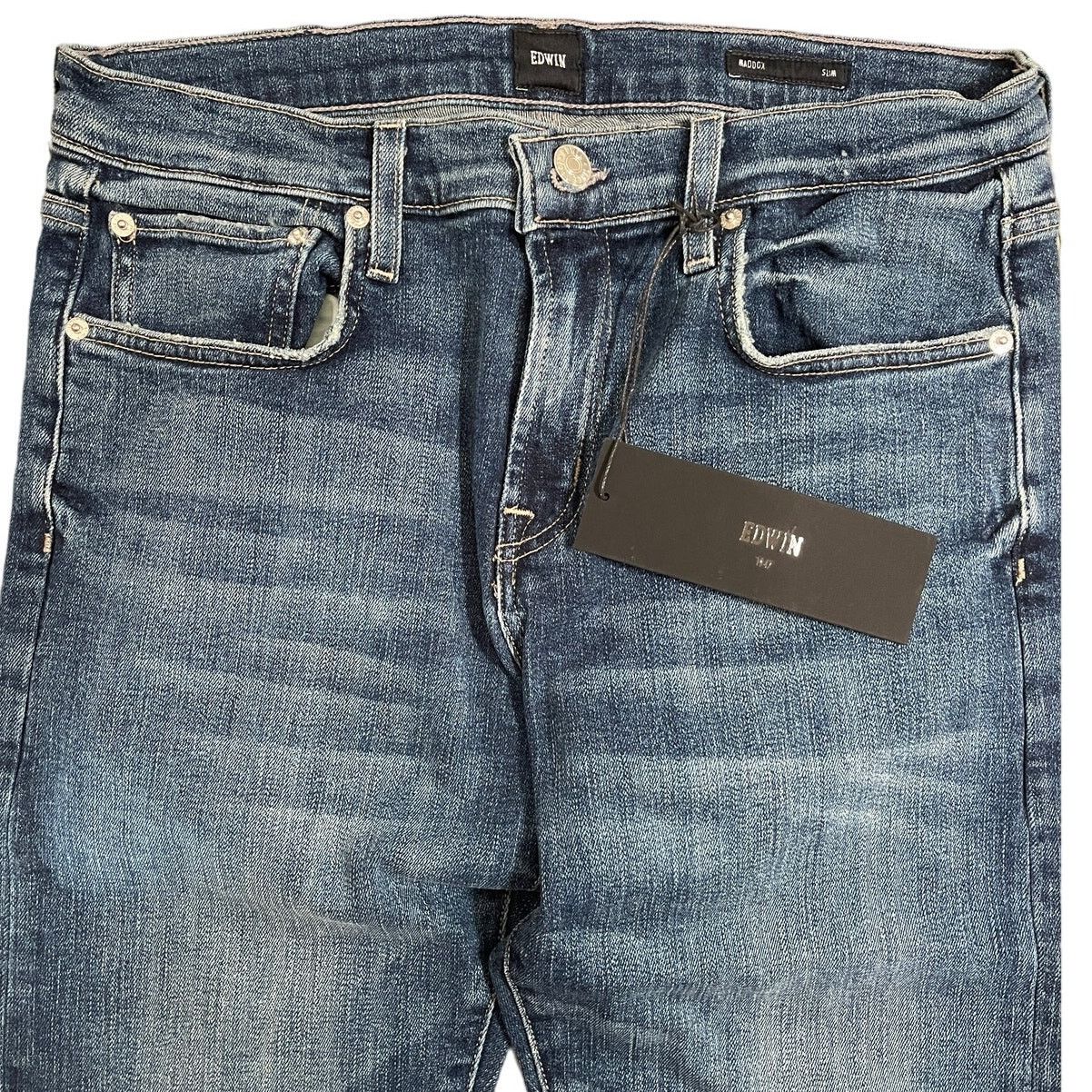 Edwin Edwin Denim Maddox Slim Jeans Shelter Sz 29 33" Inseam $208 Size US 29 - 5 Thumbnail