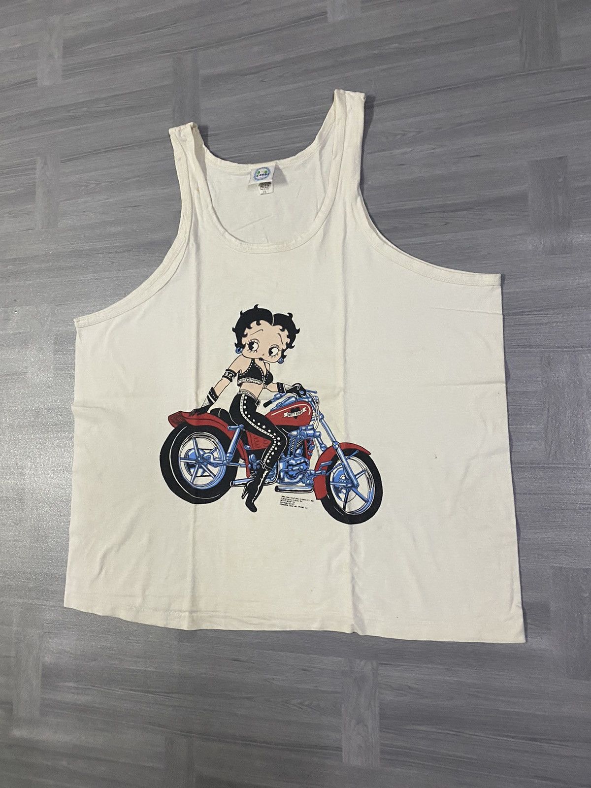 Cartoon Network Vintage Betty Boop 1993 Singlet Size US XL / EU 56 / 4 - 2 Thumbnail