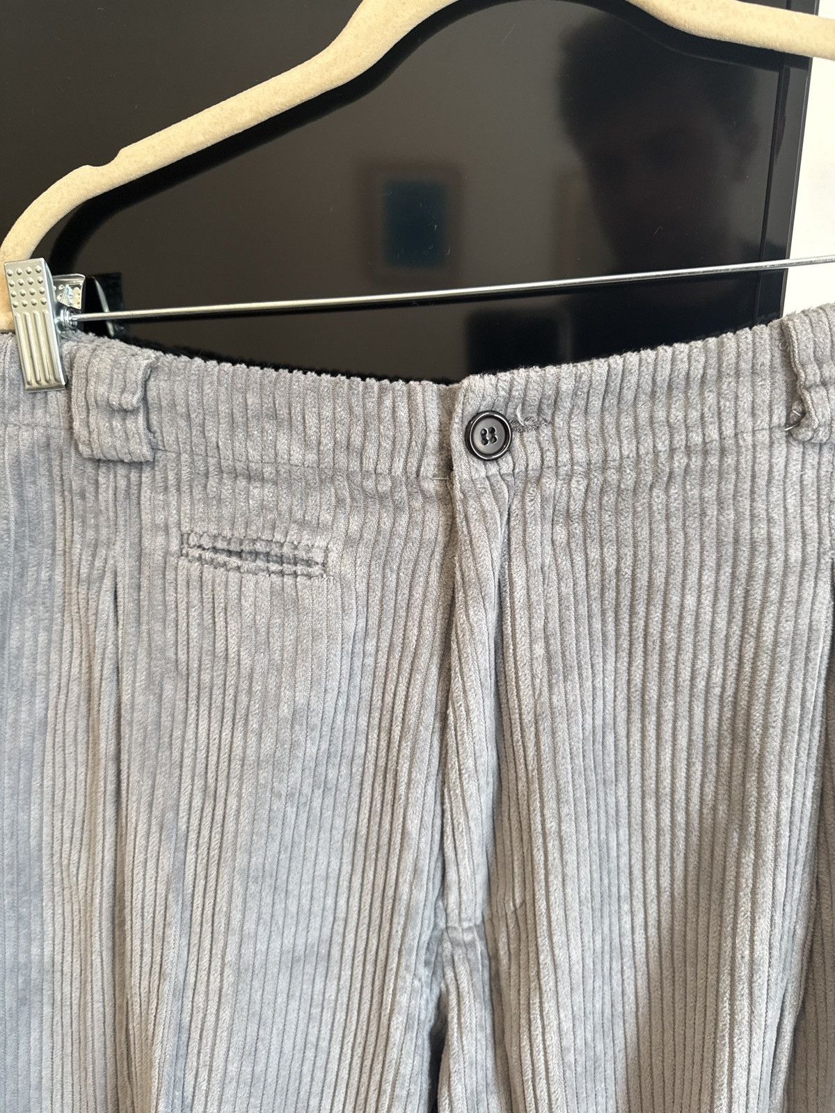 Gimaguas Gray Ribbed Gimaguas Pants Size US 34 / EU 50 - 6 Thumbnail