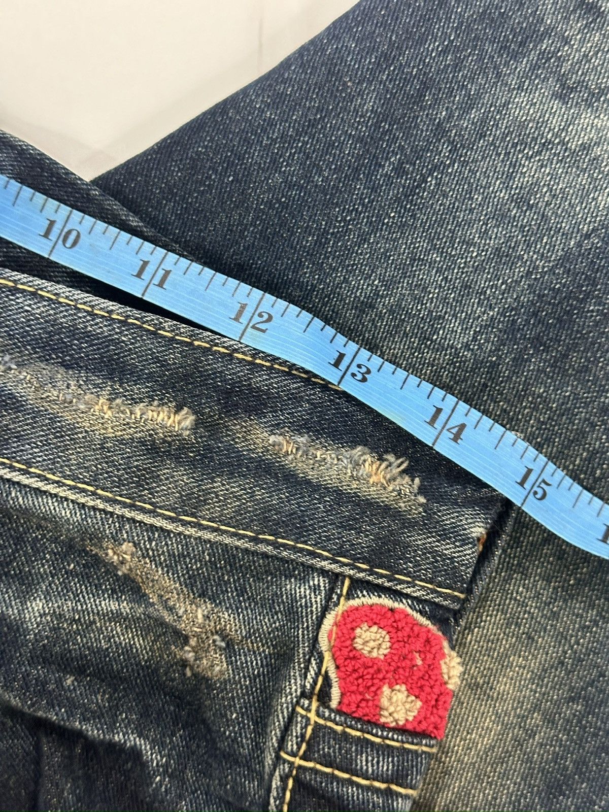 If Six Was Nine × Japanese Brand Yoshitomo Nara x Lolita Rare Jeans Size US 30 / EU 46 - 14 Thumbnail