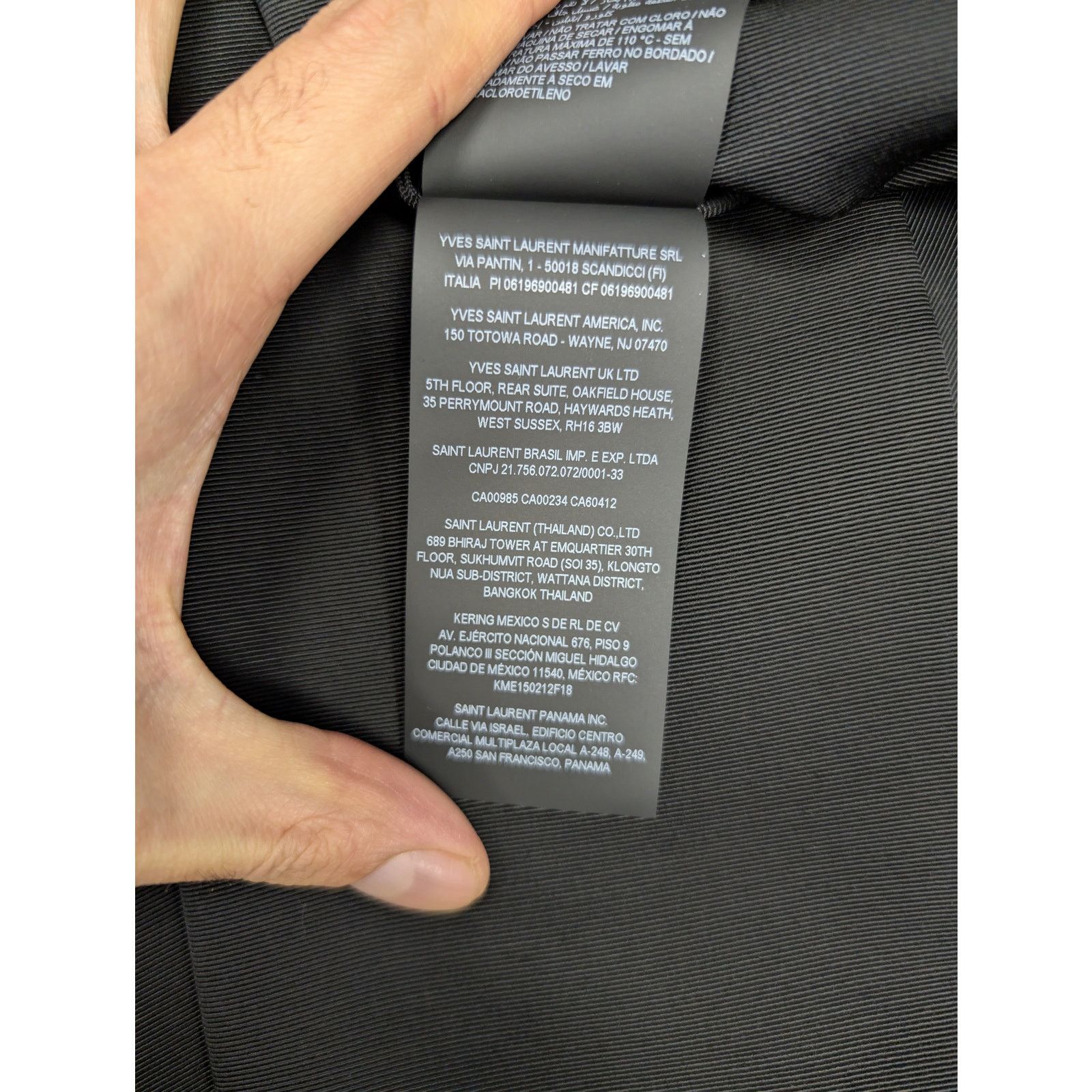 Saint Laurent Paris o1rshd1 Lavallière-Neck blouse Shirt in Black Size US M / EU 48-50 / 2 - 19 Thumbnail