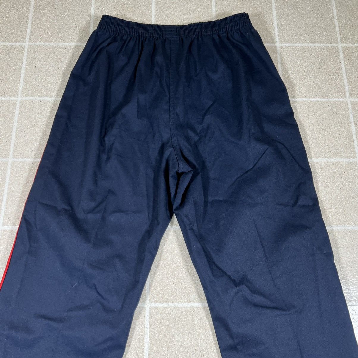 Adidas Vintage Adidas Pants sz XL Blue Red Stripe Track Made in USA Size US 28 / EU 44 - 4 Thumbnail