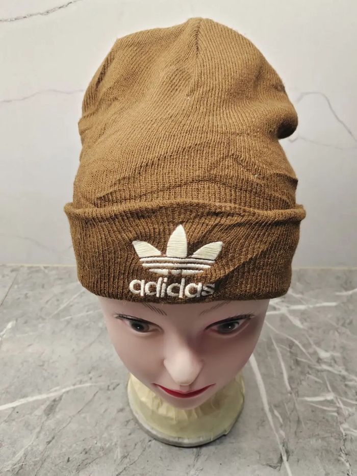 Adidas Vintage Adidas Beanie Size ONE SIZE - 2 Thumbnail