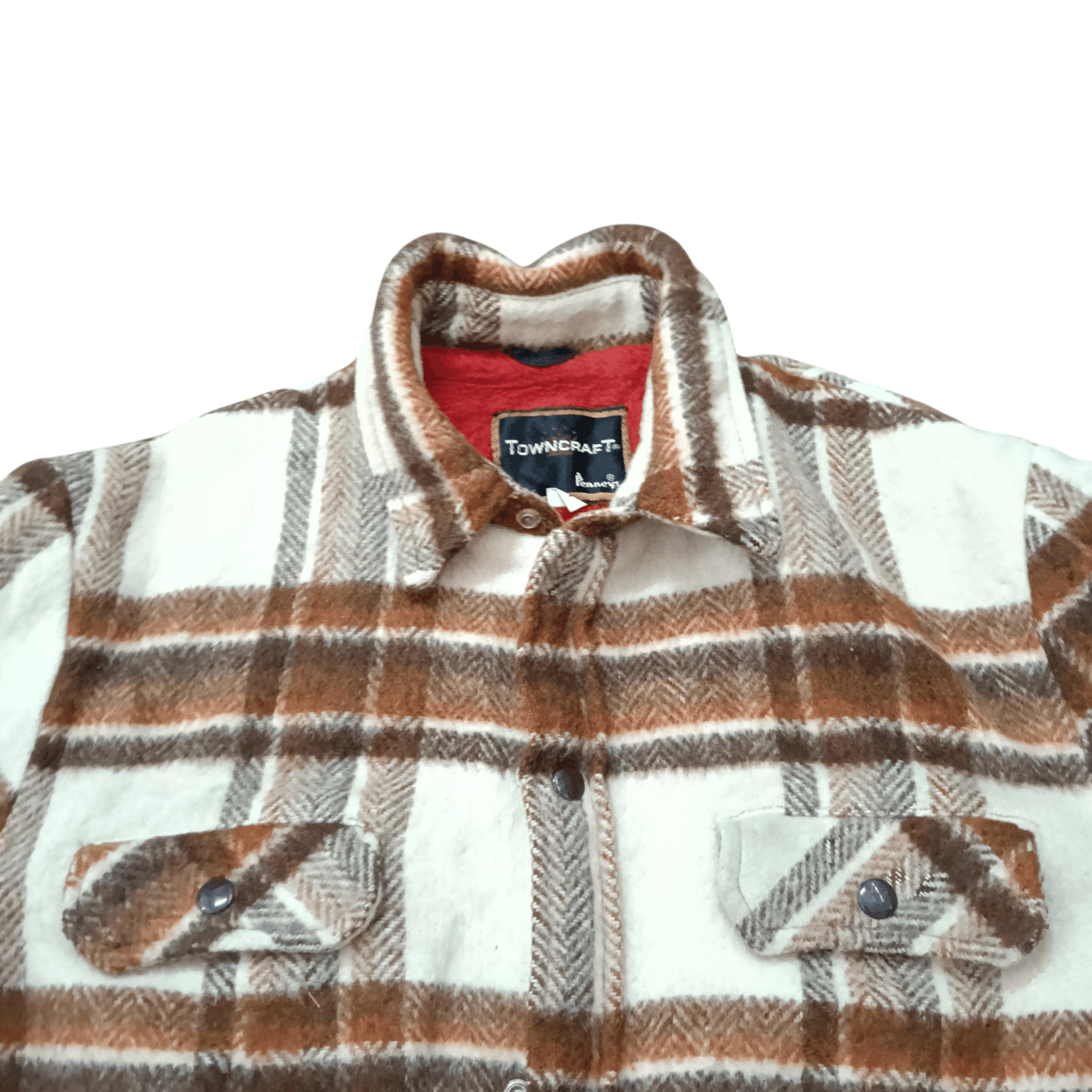 Towncraft Vintage 50s Plaid Towncraft Men's Jacket Size US L / EU 52-54 / 3 - 8 Thumbnail