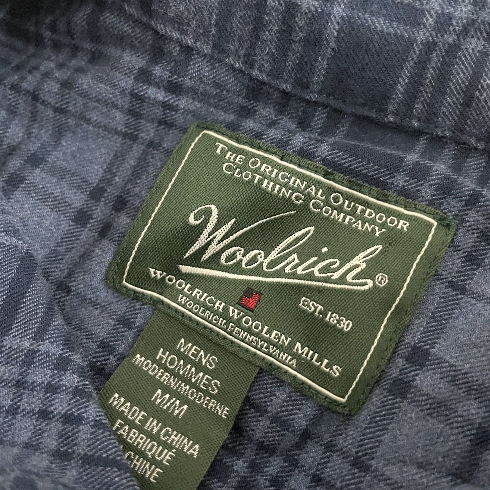 Vintage Woolrich Shirt Plaid Modern Blue Woolrich Shirt Plaid Modern Fit Long Sleeve Button Front Shirt Mens M Blue Modern Size US M / EU 48-50 / 2 - 3 Thumbnail