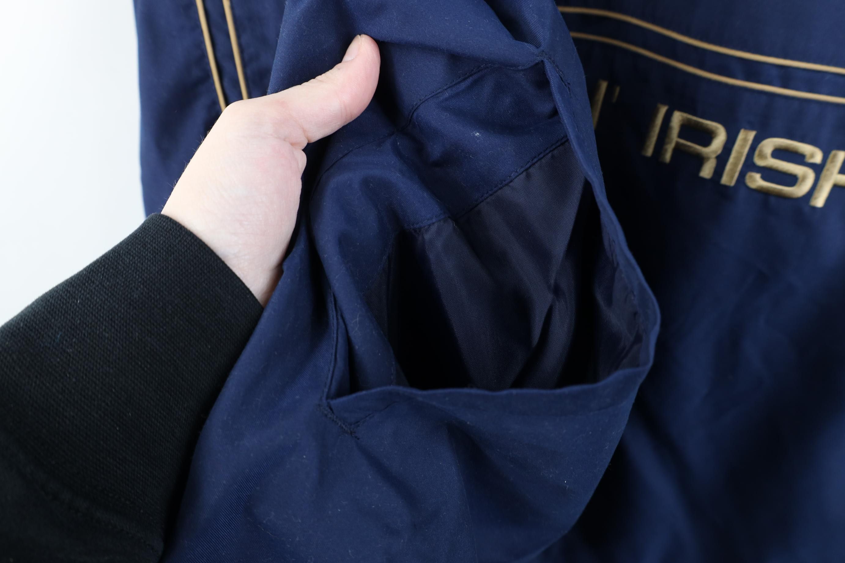 Vintage Deadstock Vintage 90s Y2K University Hooded Anorak Jacket Size US XXL / EU 58 / 5 - 10 Thumbnail