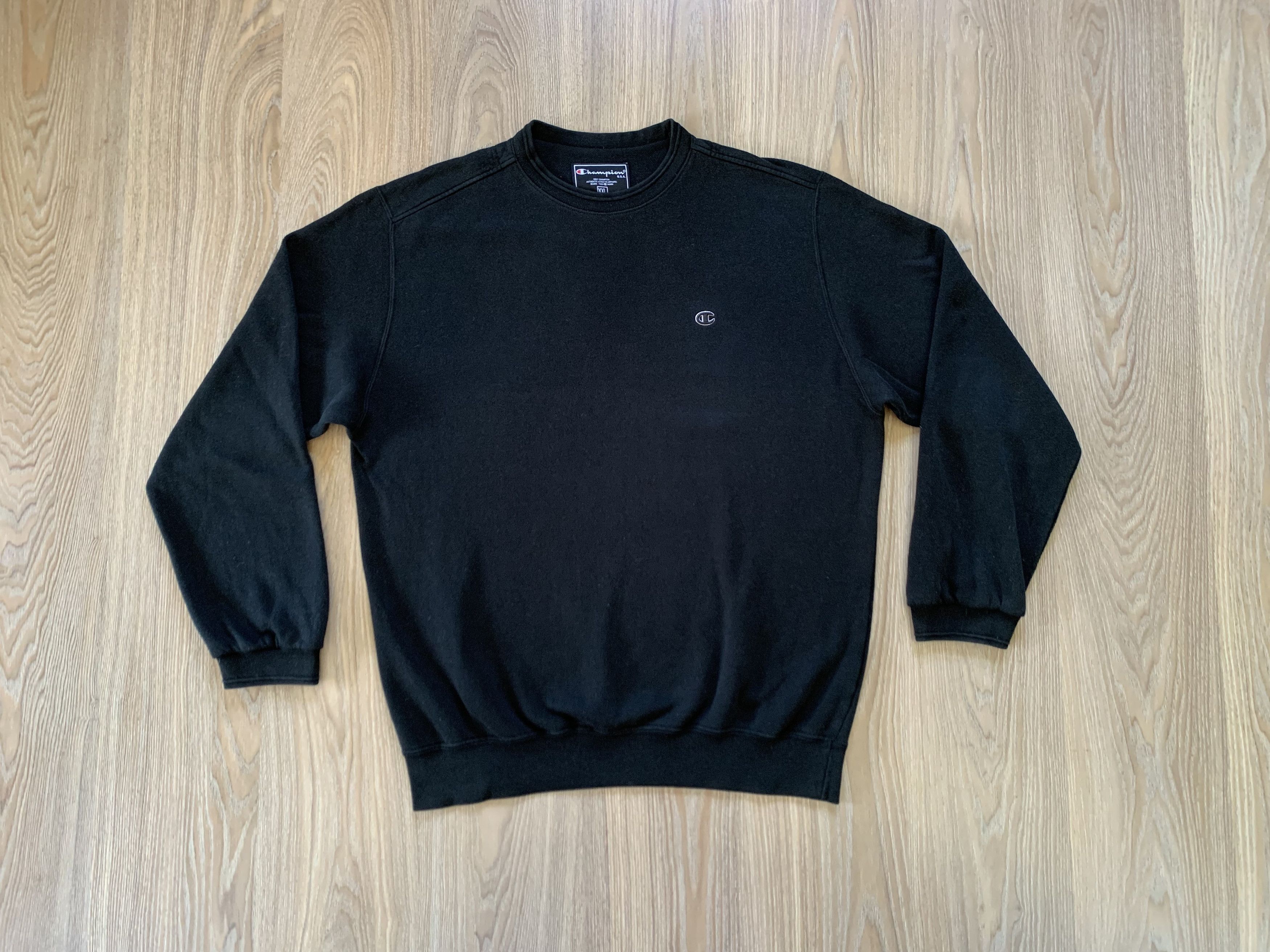 Champion × Vintage Champion Vintage Black Sweatshirt Size US XXL / EU 58 / 5 - 1 Thumbnail