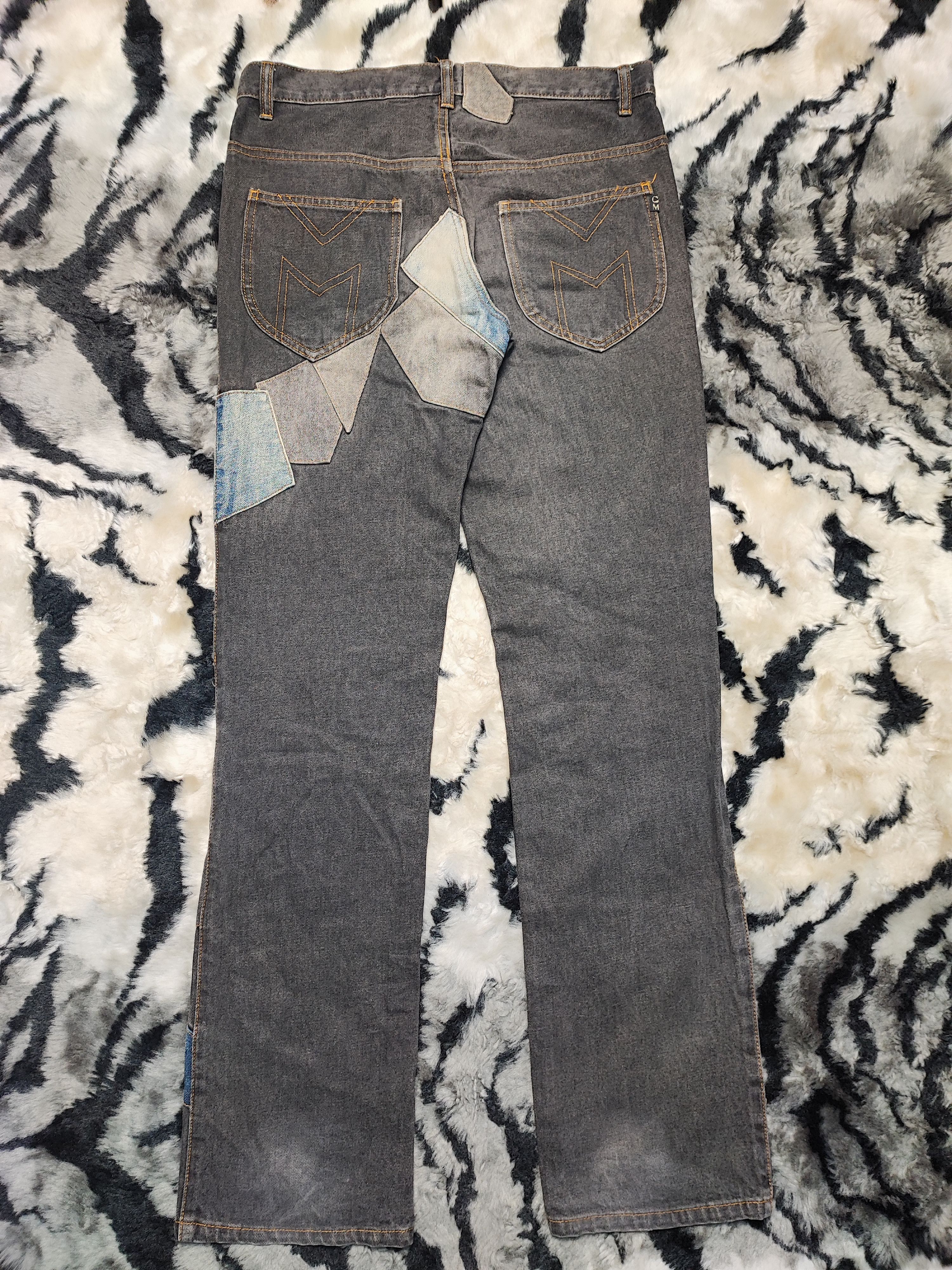 Japanese Brand Morgan Homme Patch Work Denim Size US 32 / EU 48 - 14 Thumbnail