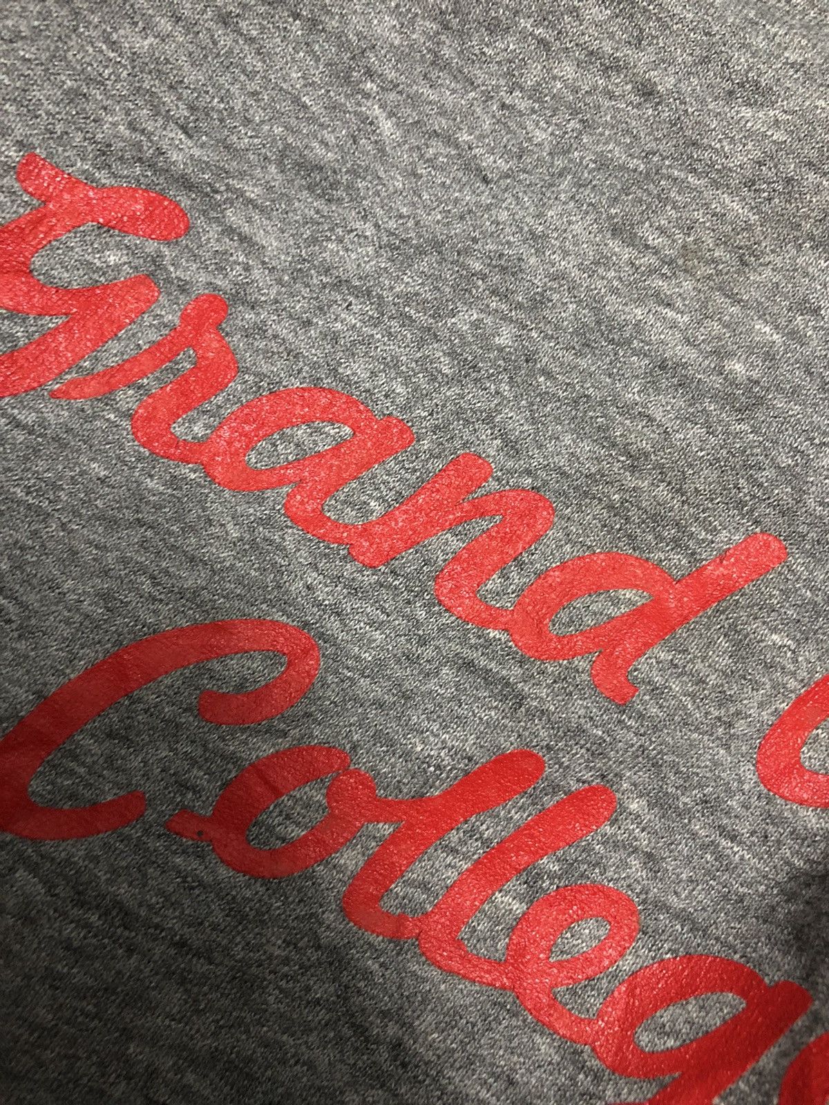 Vintage Vintage 80’s Grand View College Hoodie Biglogo Size US S / EU 44-46 / 1 - 3 Thumbnail