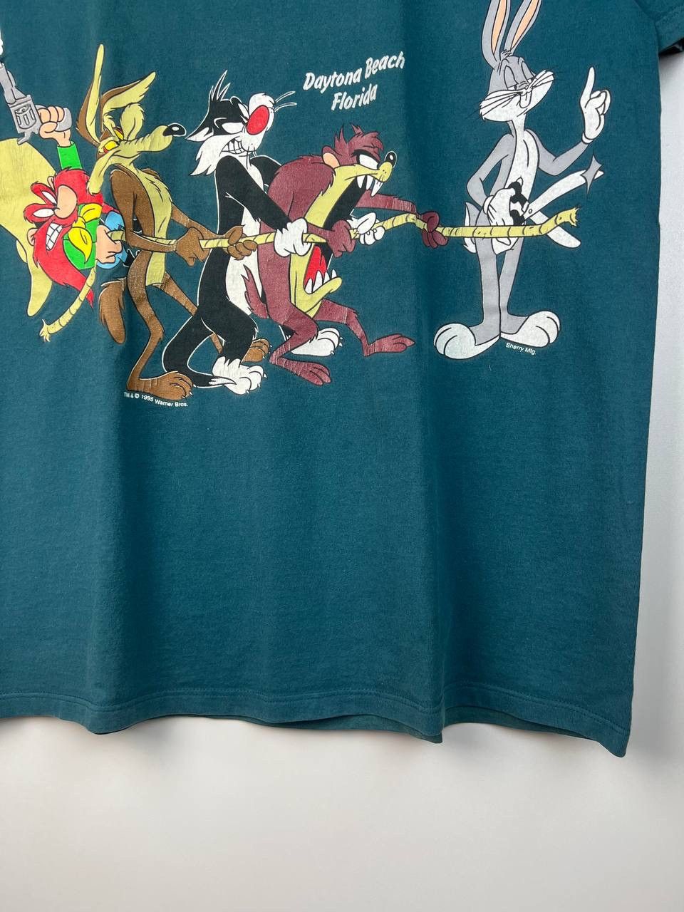 Vintage Warner Bros 1995 USA Movie vintage t-shirts size XL Size US XL / EU 56 / 4 - 4 Thumbnail
