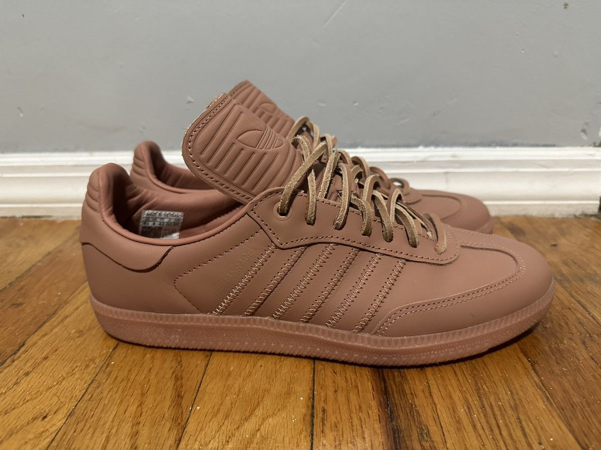 image of Adidas Samba Pharrell Humanrace Terracotta Shoes, Men's (Size 8.5)