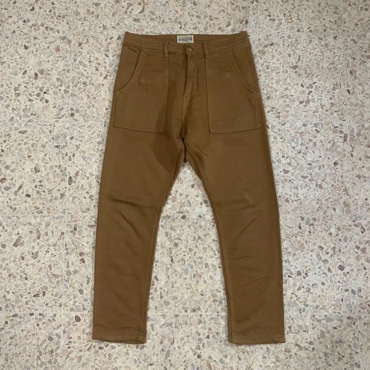 Japanese Brand Japanese Vintage Trousers Streetwear Utility Baker Pants Size US 31 - 1 Thumbnail