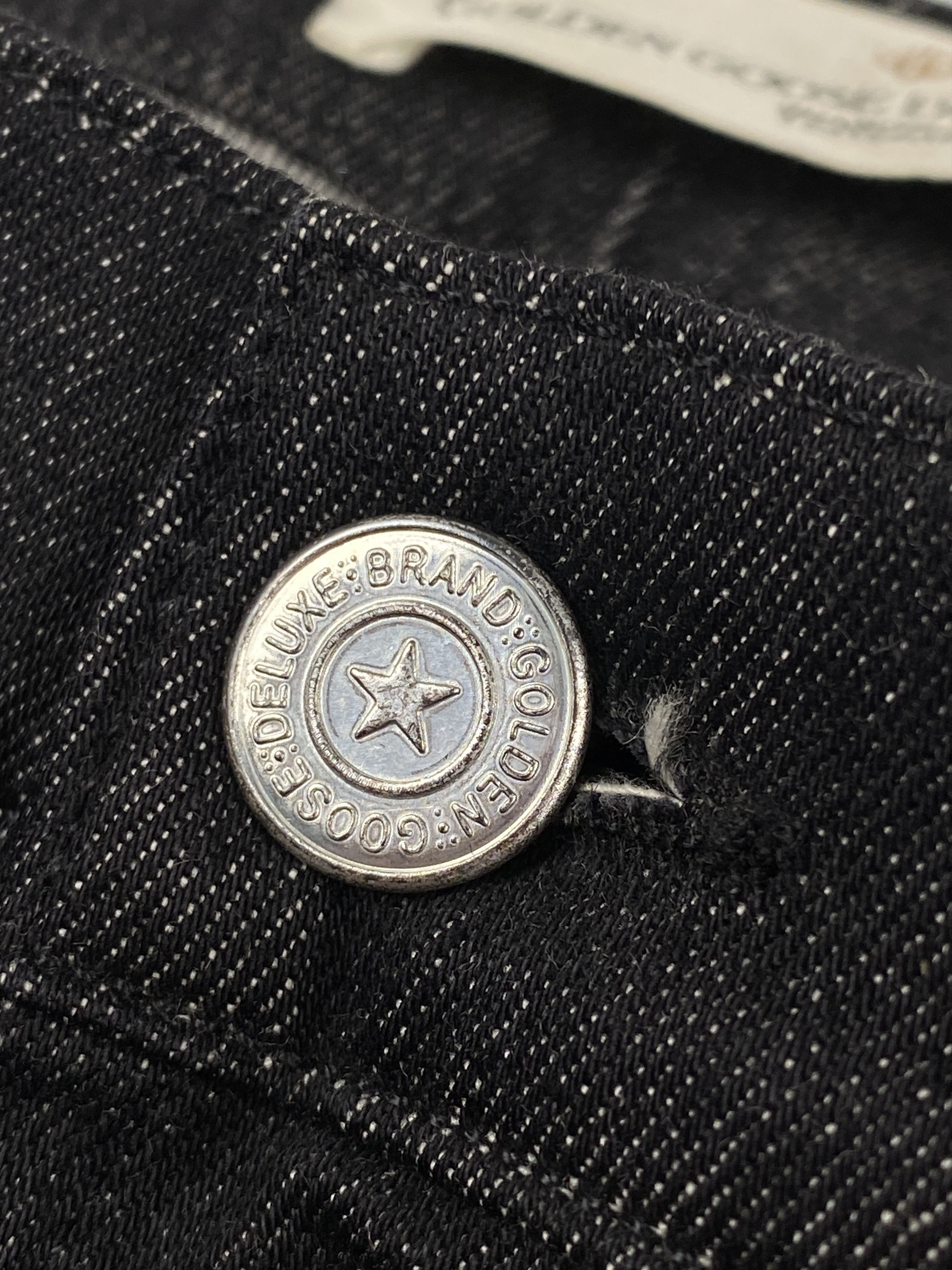 Golden Goose Deluxe Brand 2009 Ankle Zip Black Denim Size US 28 / EU 44 - 9 Thumbnail