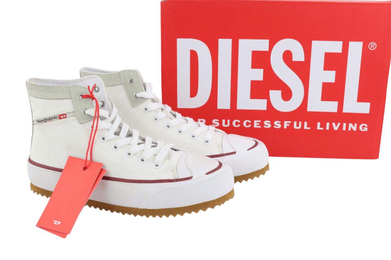 S-PRINCIPIA MID EU41 White Lace High Top Light 40546