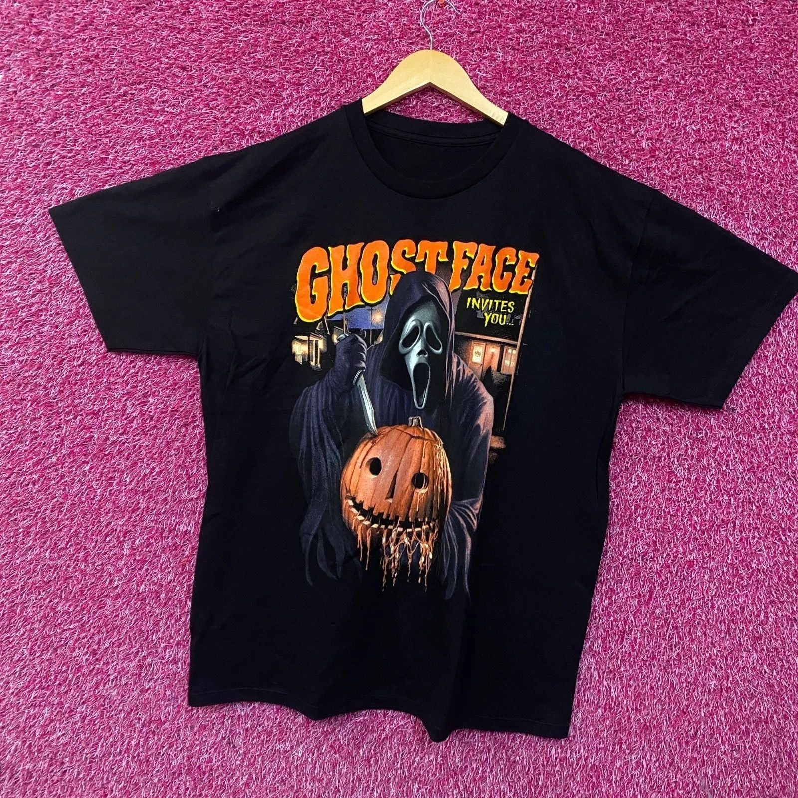 Other Scream Ghost Face: Halloween Party Horror Graphic T-Shirt 2X Size US XXL / EU 58 / 5 - 3 Thumbnail