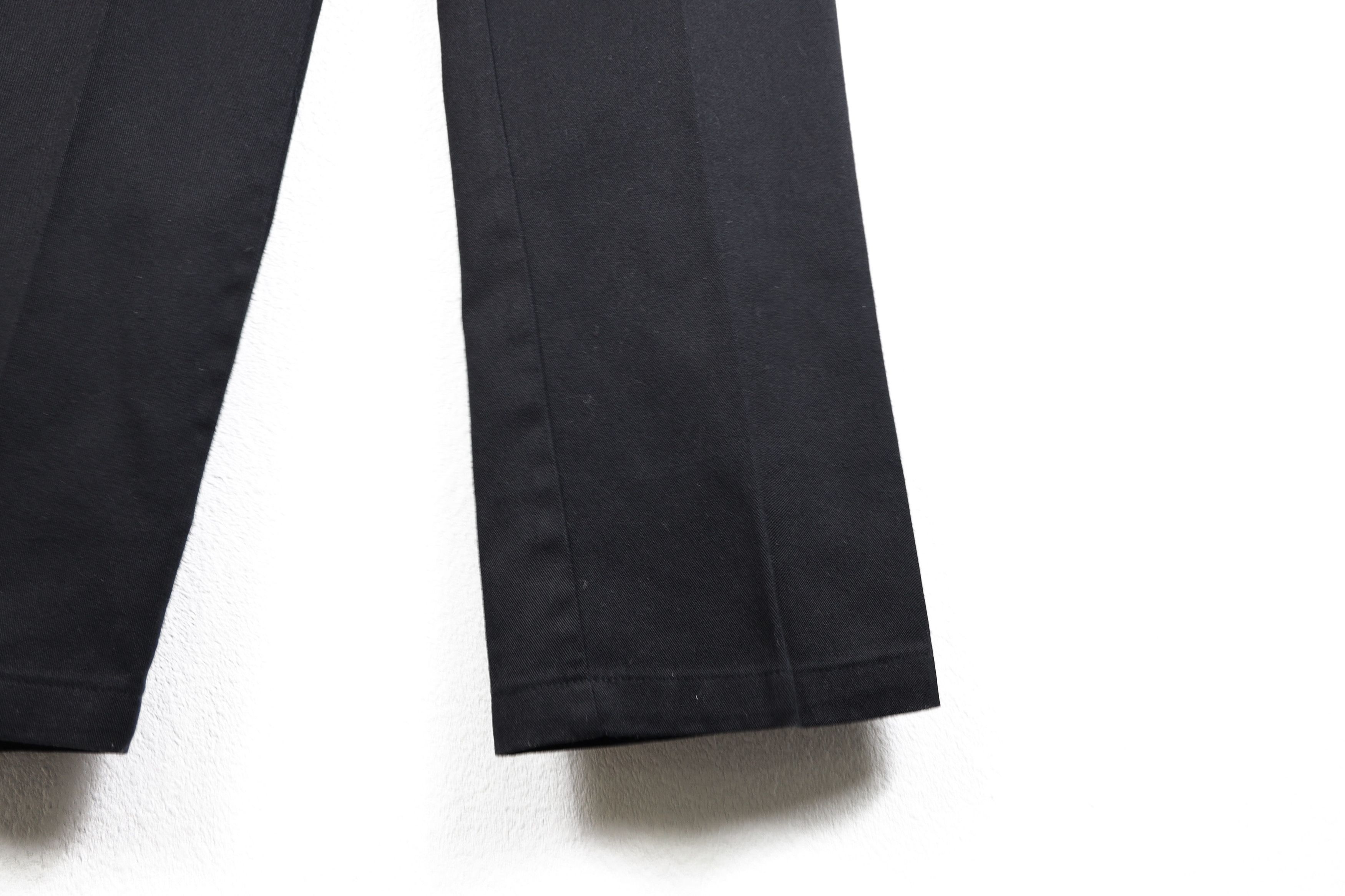 Dickies × Vintage Dickies 874BK Black Work Trousers Pants Y2K Size US 32 / EU 48 - 4 Thumbnail
