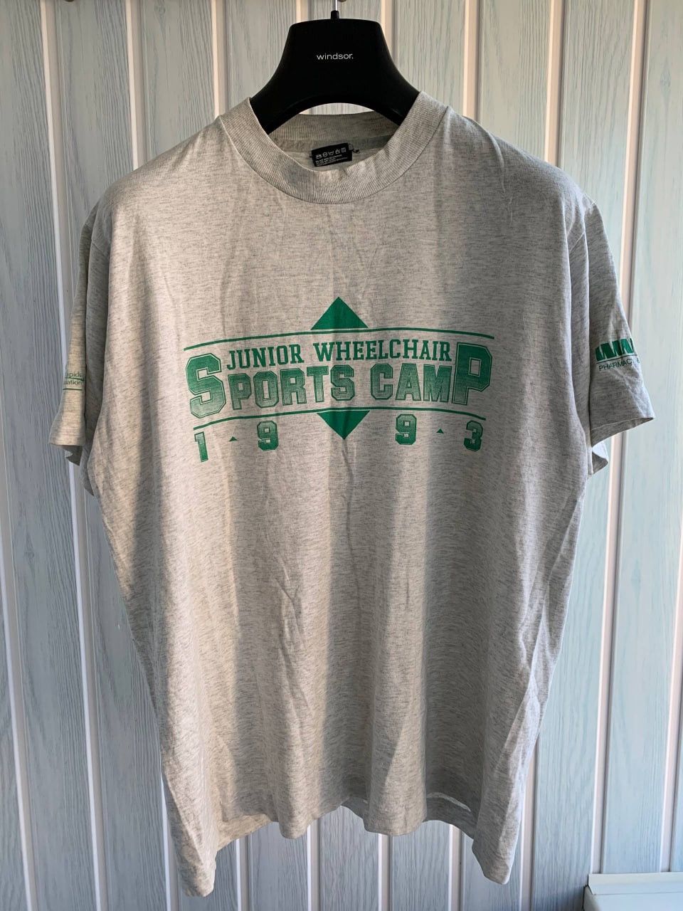 Vintage Vintage 1993 Junior Wheelchair Sports Camp FOTL T-Shirt Size US M / EU 48-50 / 2 - 2 Thumbnail