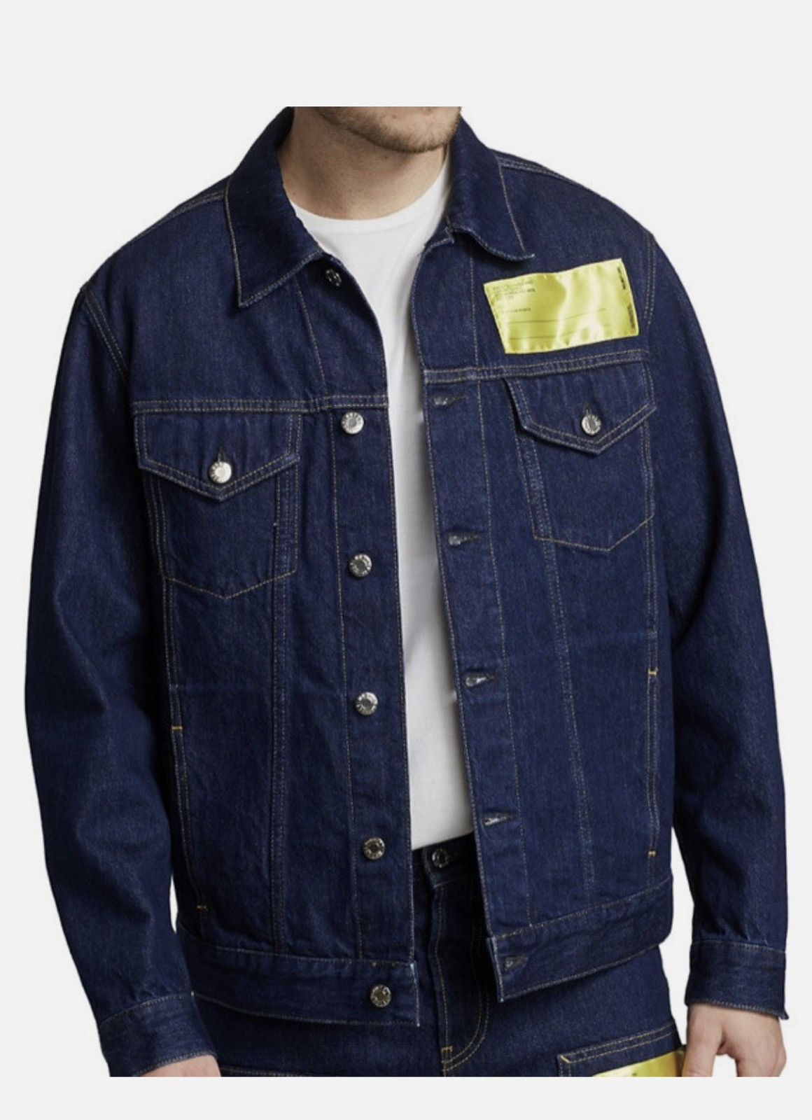Helmut Lang Helmut Lang Trucker Denim Jacket Size US S / EU 44-46 / 1 - 3 Thumbnail